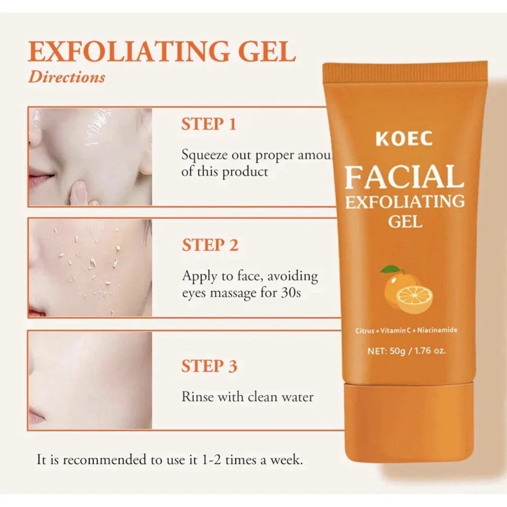 Rptokt facial exfoliating
